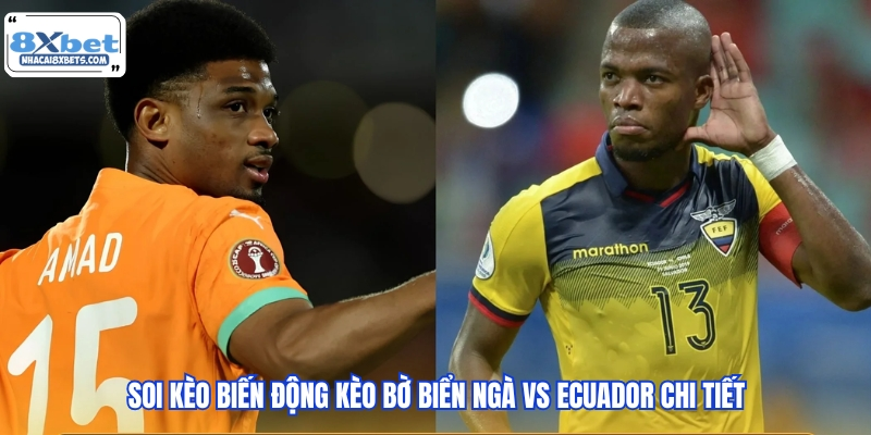 Soi kèo biến động kèo Bờ Biển Ngà vs Ecuador chi tiết